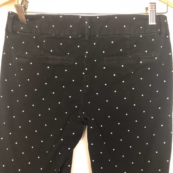 Old Navy Pixie Black and White Dot Cropped Pants 4 - Picture 8 of 8